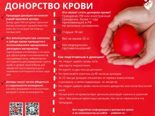 20 апреля в России отмечается один из важных социальных праздников — Национальный день донора